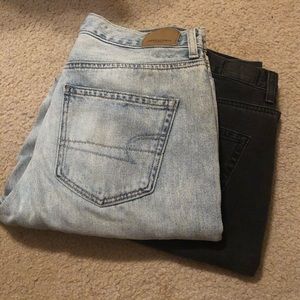 American eagle mom jeans size 8
